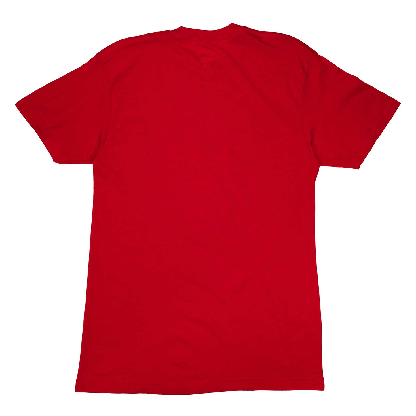 Men's - Circle Lion Red Crew Neck T-Shirt-Vaughn de Heart