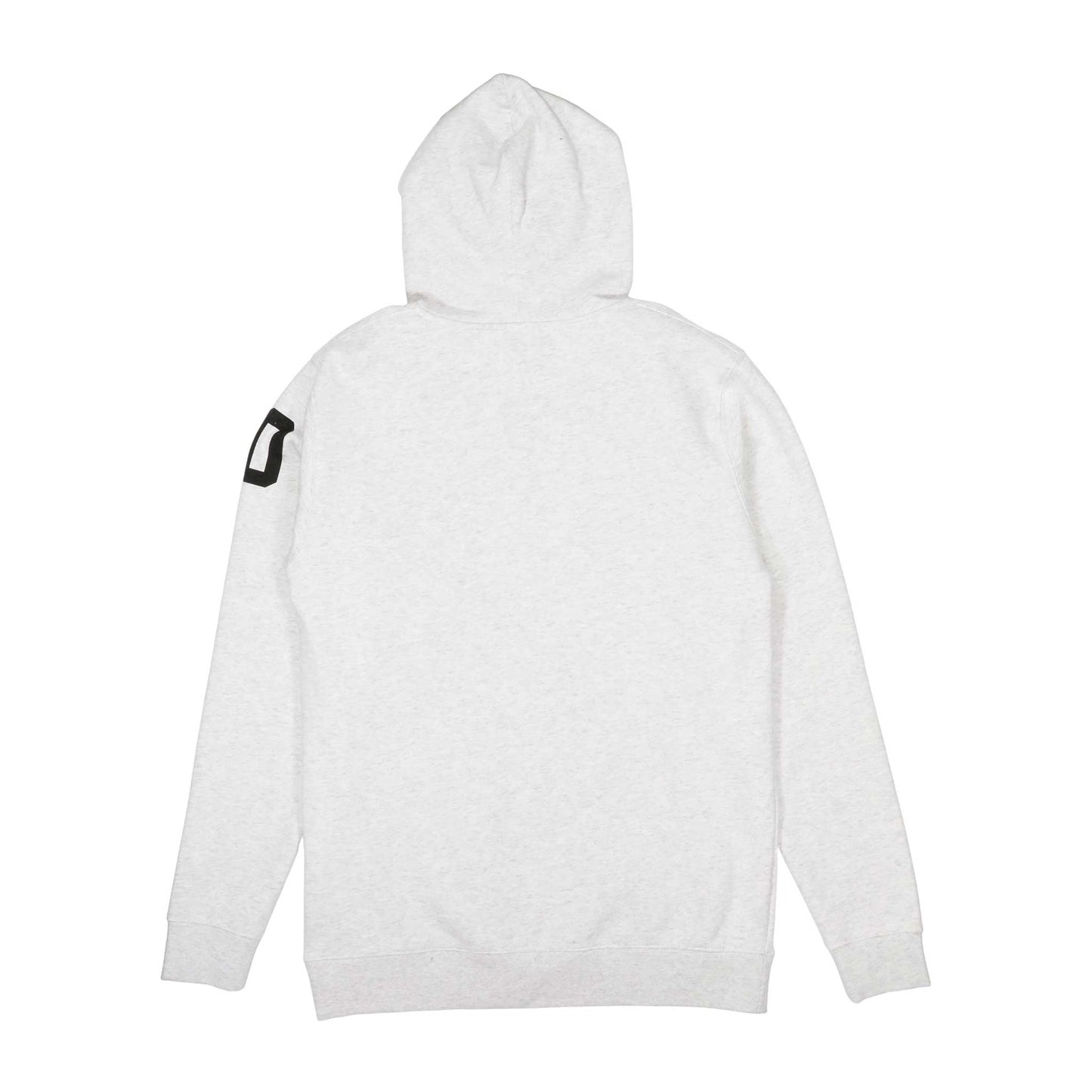 Men's - Uno Zero Auto da Corsa Heather White Pullover Hoodie-Vaughn de Heart