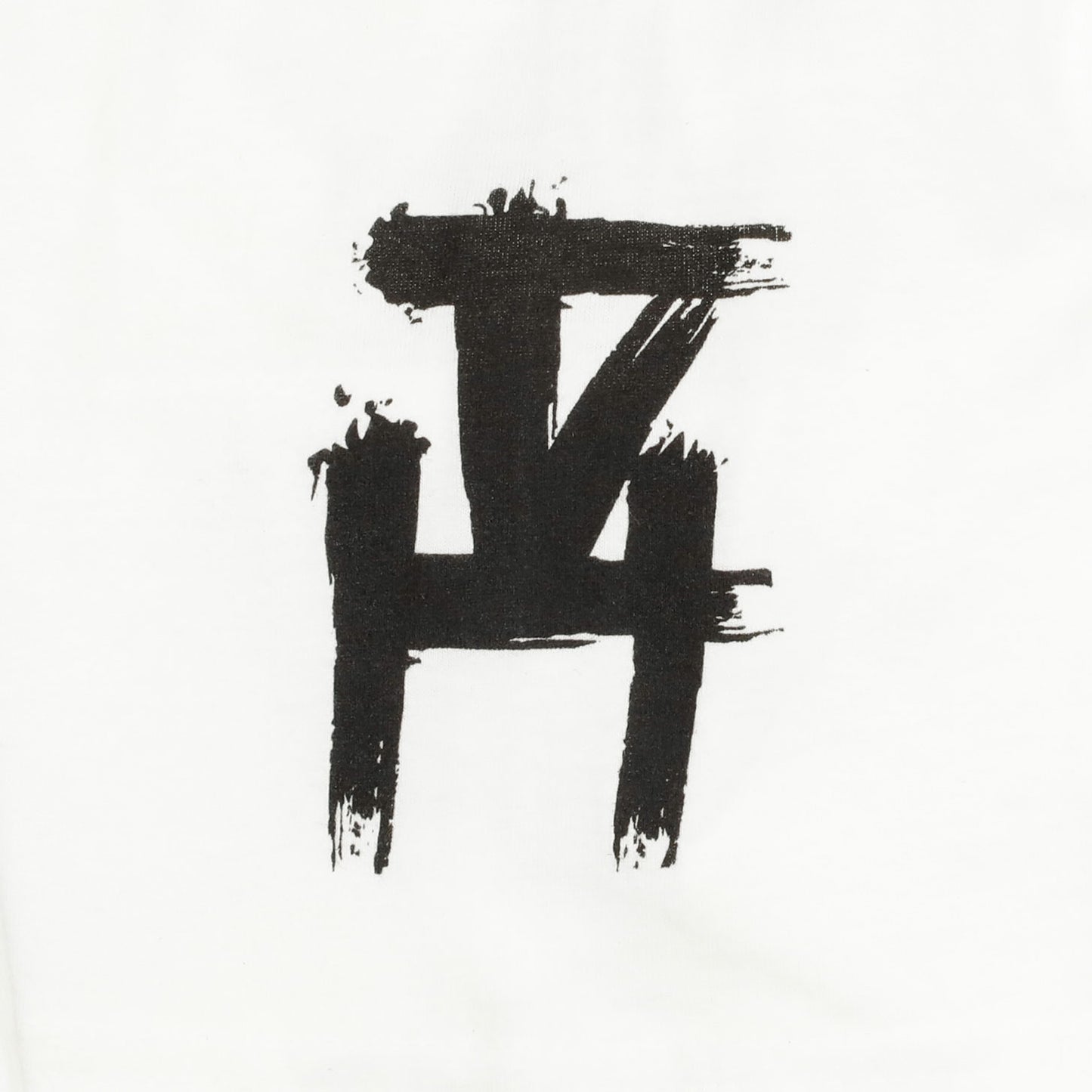 Men's - Forza Vaughn White V-Neck T-Shirt-Vaughn de Heart