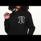 Women's - House of V - Black Varsity Chenille Patch Pullover Hoodie