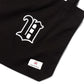 Men's - House of V - Black Varsity Chenille Patch Heavyweight Canvas Tote Bag-Vaughn de Heart