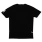 Women's - Fin Black V-Neck T-Shirt-Vaughn de Heart