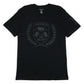 Women's - Uno Zero Emblema Black Crew Neck T-Shirt-Vaughn de Heart