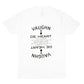 Men's - Fait du Courage White V-Neck T-Shirt-Vaughn de Heart