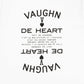 Women's - Fait du Courage White V-Neck T-Shirt-Vaughn de Heart