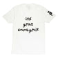 Women's - Les gens Courageux White V-Neck T-Shirt-Vaughn de Heart