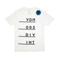 Men's - Sail White V-Neck T-Shirt-Vaughn de Heart