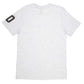Men's - Uno Zero Progressione Heather White Crew Neck T-Shirt-Vaughn de Heart
