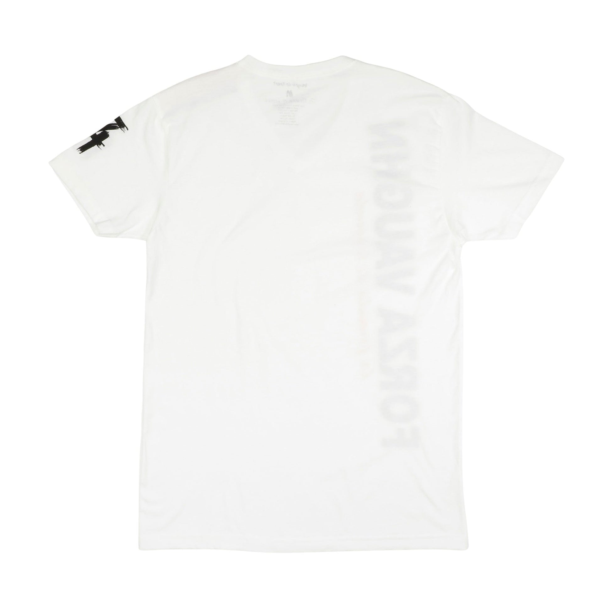 Women's - Forza Vaughn White V-Neck T-Shirt-Vaughn de Heart
