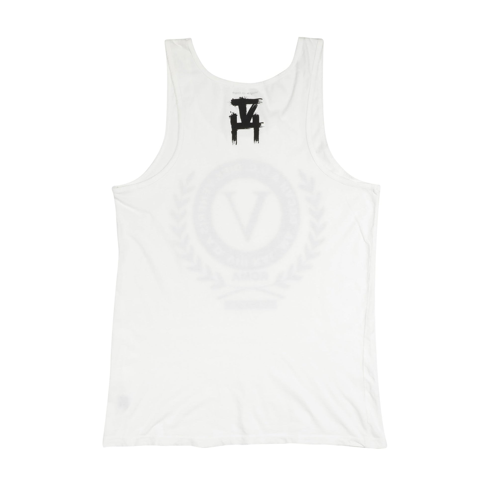 Women's - Roma White Tank Top A-Shirt-Vaughn de Heart