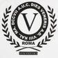 Men's - Roma White Tank Top A-Shirt-Vaughn de Heart