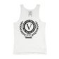 Men's - Roma White Tank Top A-Shirt-Vaughn de Heart