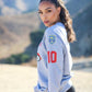 Women's - F1 Sweatshirt - Uno Zero Automobilismo Heather Grey Sweater-Vaughn de Heart