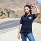 Women's - Uno Zero Corona Navy Blue Polo-Vaughn de Heart