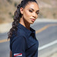 Women's - Uno Zero Corona Navy Blue Polo-Vaughn de Heart