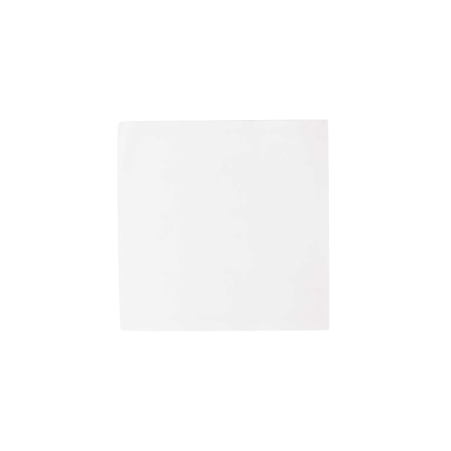 COURAGEUX White Square Sticker-Vaughn de Heart