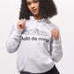 Women's - Uno Zero Auto da Corsa Heather White Pullover Hoodie-Vaughn de Heart