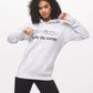 Women's - Uno Zero Auto da Corsa Heather White Pullover Hoodie-Vaughn de Heart