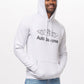 Men's - Uno Zero Auto da Corsa Heather White Pullover Hoodie-Vaughn de Heart