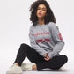 Women's - F1 Sweatshirt - Uno Zero Automobilismo Heather Grey Sweater-Vaughn de Heart