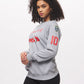 Women's - F1 Sweatshirt - Uno Zero Automobilismo Heather Grey Sweater-Vaughn de Heart