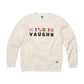 Men's - Voilier - Cream Nautical Flags Crew Neck Sweater-Vaughn de Heart
