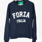 Men's - Forza Italia Navy Blue Crew Neck Sweater-Vaughn de Heart