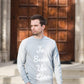 Men's - Je Suis un Lion Heather Grey Sweater-Vaughn de Heart