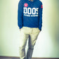 Men's - Division Intrépides Navy Blue Pullover Hoodie-Vaughn de Heart
