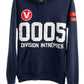 Men's - Division Intrépides Navy Blue Pullover Hoodie-Vaughn de Heart