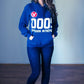 Men's - Division Intrépides Navy Blue Pullover Hoodie-Vaughn de Heart