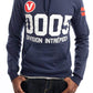 Men's - Division Intrépides Navy Blue Pullover Hoodie-Vaughn de Heart