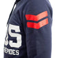 Men's - Division Intrépides Navy Blue Pullover Hoodie-Vaughn de Heart