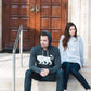 Men's - Je Suis un Lion Heather Grey Pullover Hoodie-Vaughn de Heart