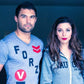 Men's - FC Heather Grey Zip Hoodie-Vaughn de Heart