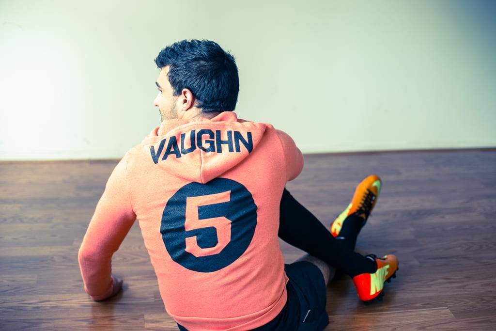 Oranje Orange Zip Hoodie-Vaughn de Heart