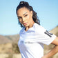 Men's - Uno Zero Progressione Heather White Crew Neck T-Shirt-Vaughn de Heart